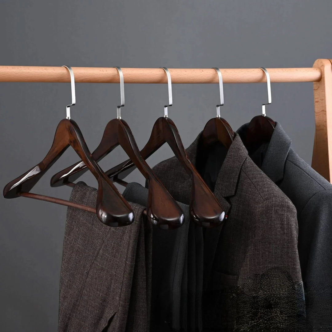 Kalsten | Luxury Wooden Clothes Hangers with Curved Design