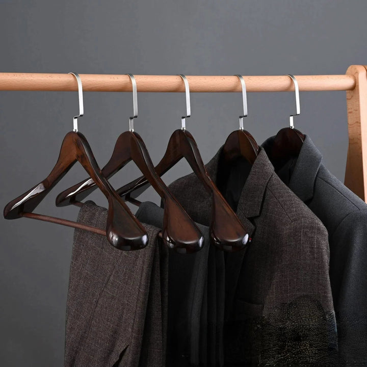 Kalsten | Luxury Wooden Clothes Hangers with Curved Design