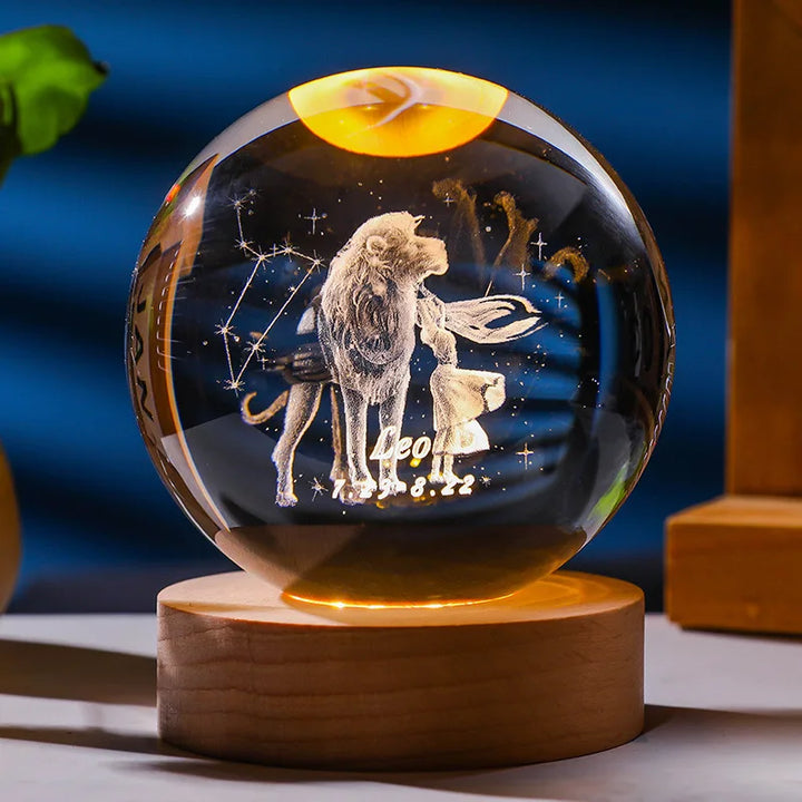Constellation Crystal Ball Night Light | Kalsten