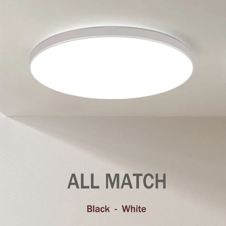Modern LED Ceiling Lamp – 18W/30W/40W/72W Round Ceiling Light for Living Room, Bedroom, Kitchen, and Bathroom | Kalsten