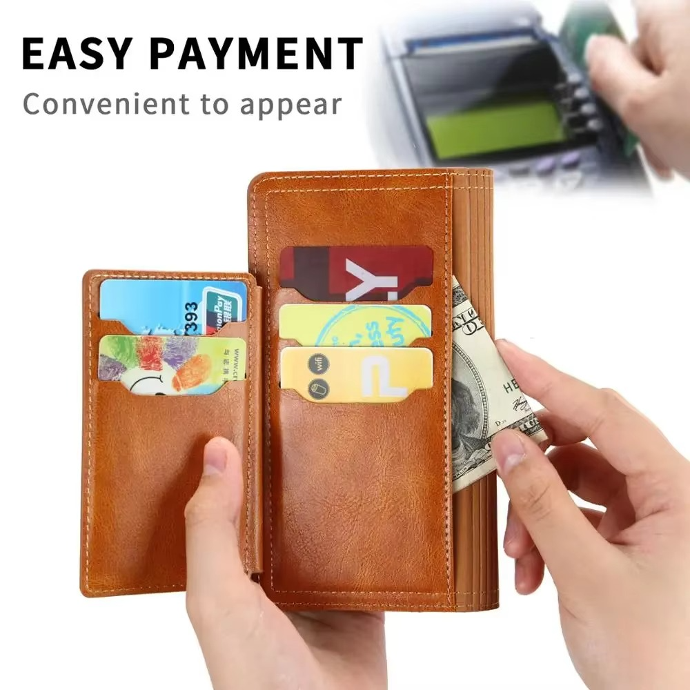 Kalsten | Premium Leather iPhone Flip Wallet & Stand Case