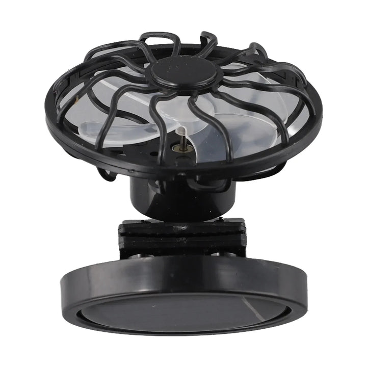 Kalsten | Solar-Ventilator SunBreeze ClipFan | Mini-Clip Fan with Solar Panel | For Outdoor Activities, Travel & Sports | Hands-Free Cooling