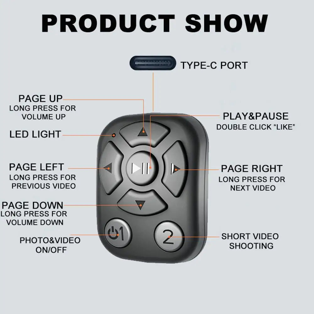 Kalsten | Bluetooth Fingertip Remote Control