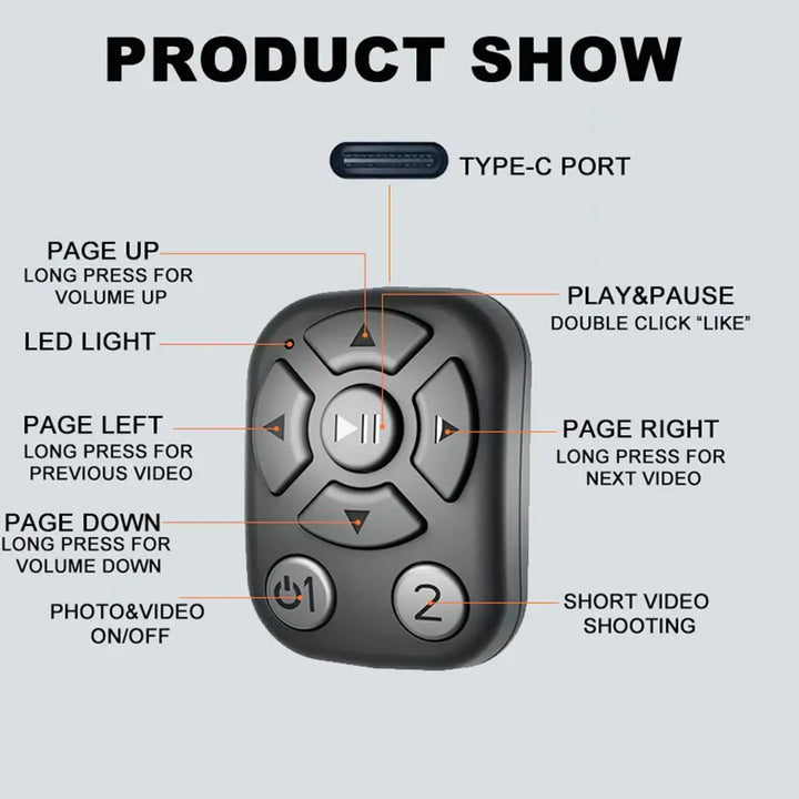 Kalsten | Bluetooth Fingertip Remote Control