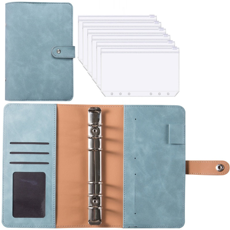 Kalsten | Financial Planner Leather Multi Pocket Bill Organizer Notebook