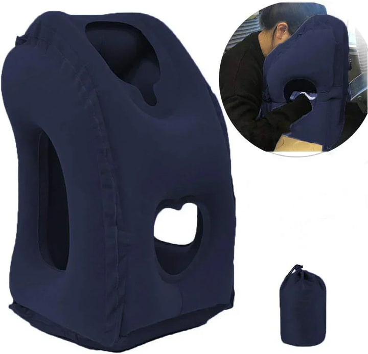 Kalsten | ComfortRest Travel Pillow | Ergonomic Travel Pillow for Neck & Head | Compact and Lightweight