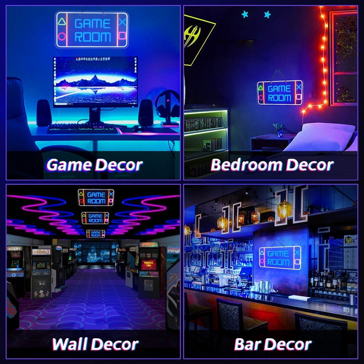 Game Room Dimmable Led Neon Sign | Kalsten
