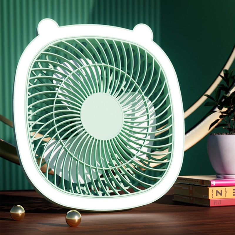 Compact Easy Mini Night Lamp USB Air Cooler - Image 0