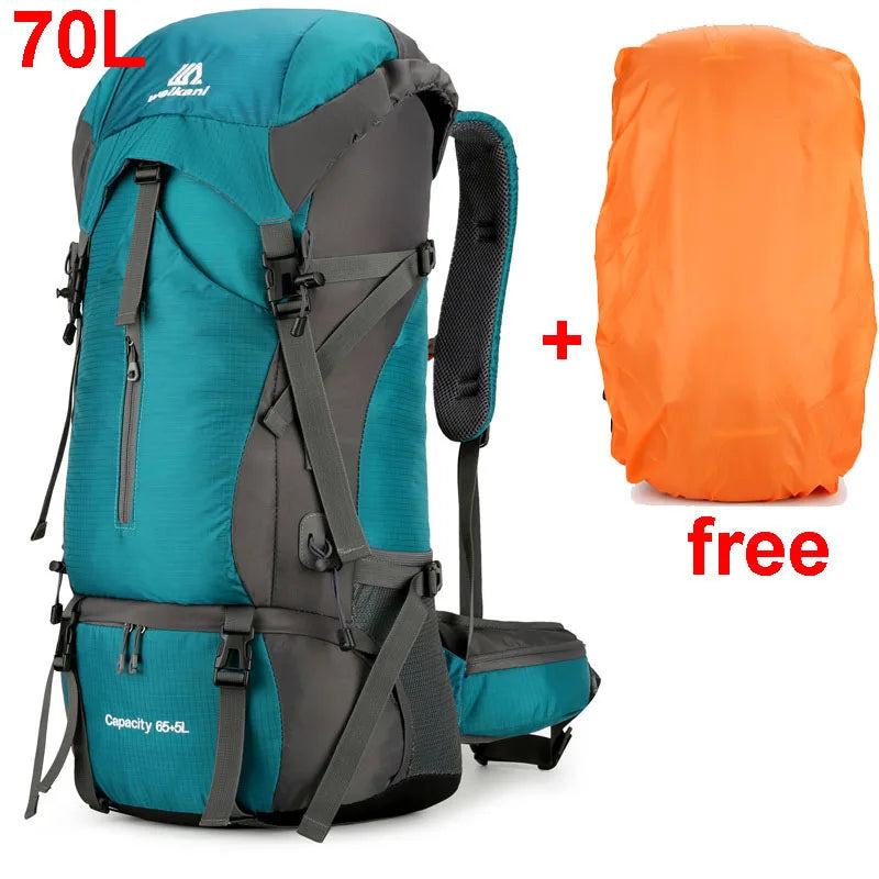 Alpivento 70L Trekking Backpack with Rain Cover | Kalsten