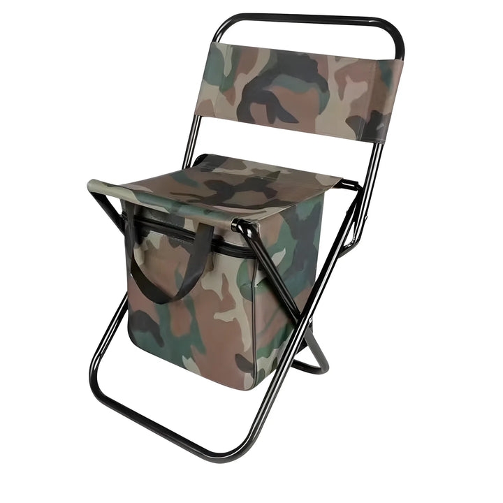 Built-in Cooling Bag Portable Folding Outdoor Stool | Kalsten