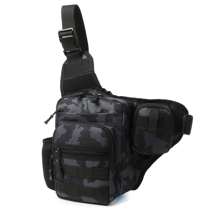 Multi-Pocket Crossbody Compact Hiking Chest Bag | Kalsten
