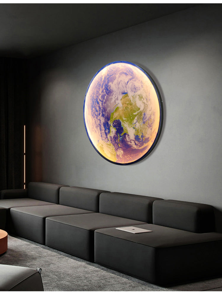 Kalsten | 3D LED Moon or Earth Ceiling or Wall Light