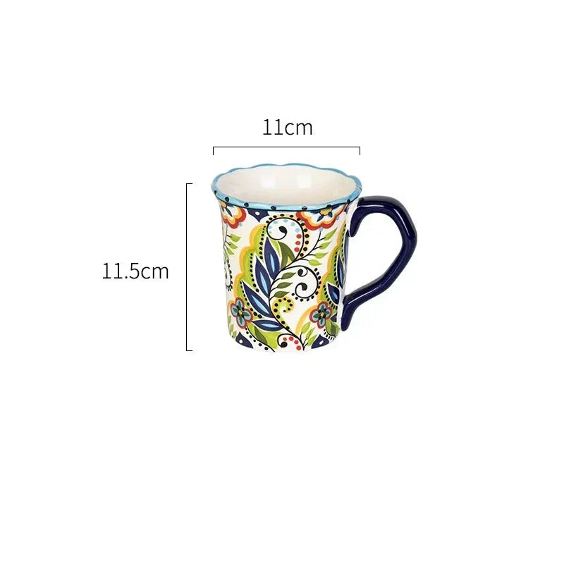 Bohemian Blossoms Coffee Mug | Kalsten