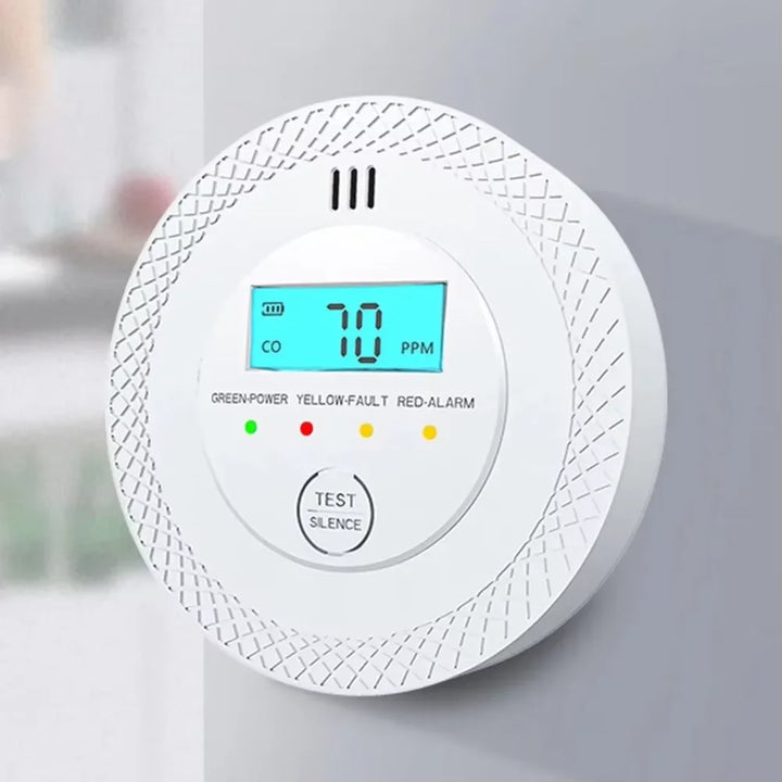 VeiligWoon CO and Smoke Detector – Wireless with LCD Screen and Alarm | Kalsten
