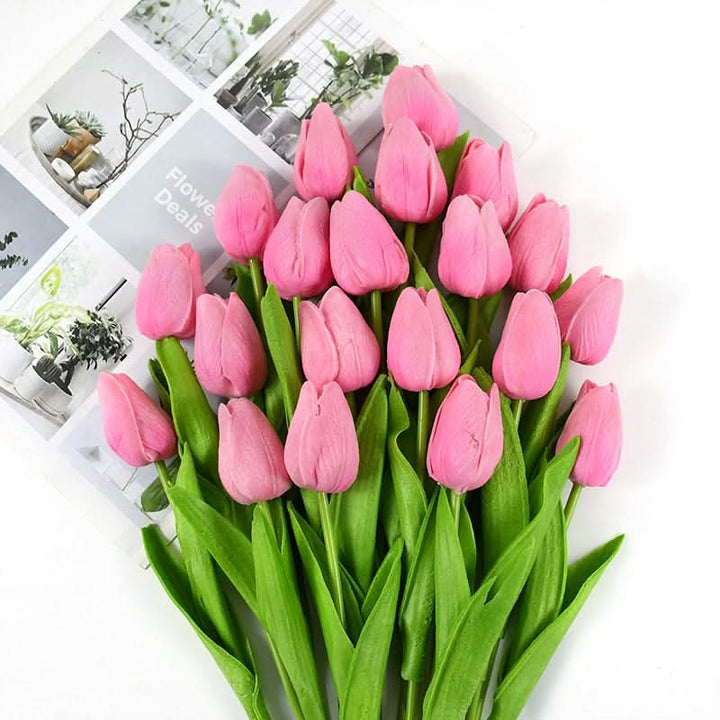 Kalsten | Artificial Tulip Bouquet with Realistic Lifelike Flowers