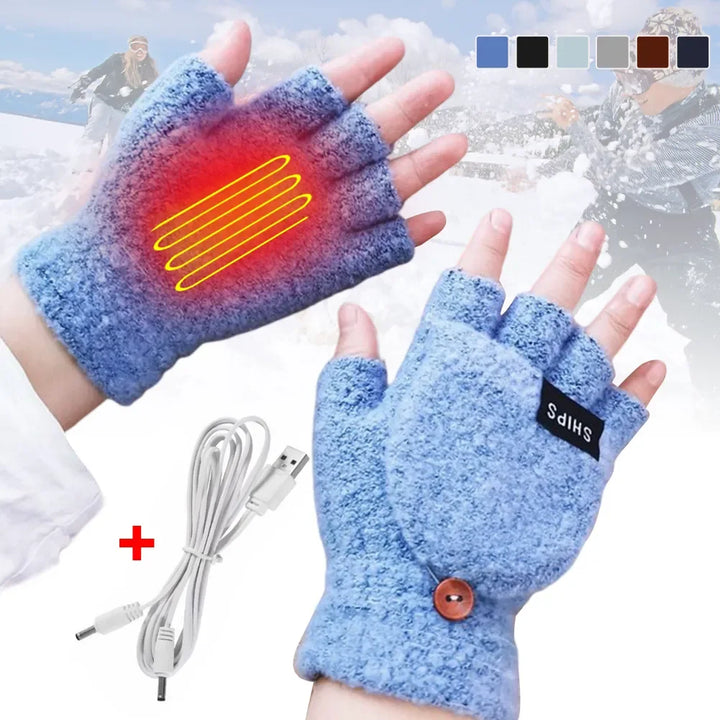USB Rechargeable Heated Gloves