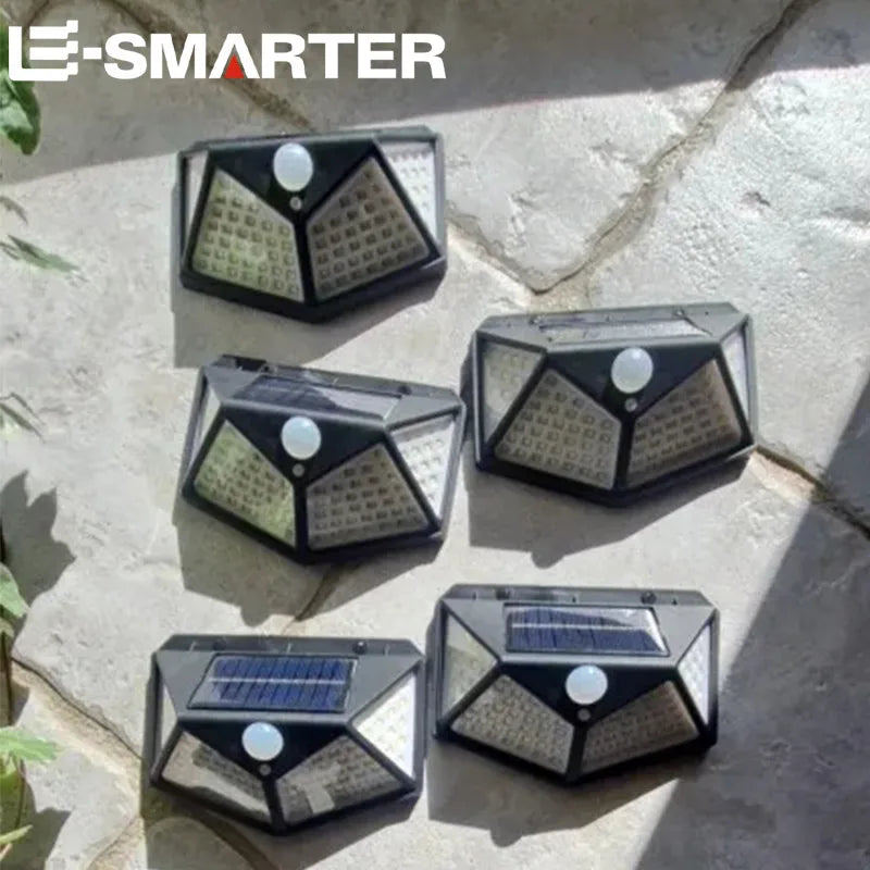 Solar Wall Light Outdoor 100 LED with Motion Sensor | Kalsten