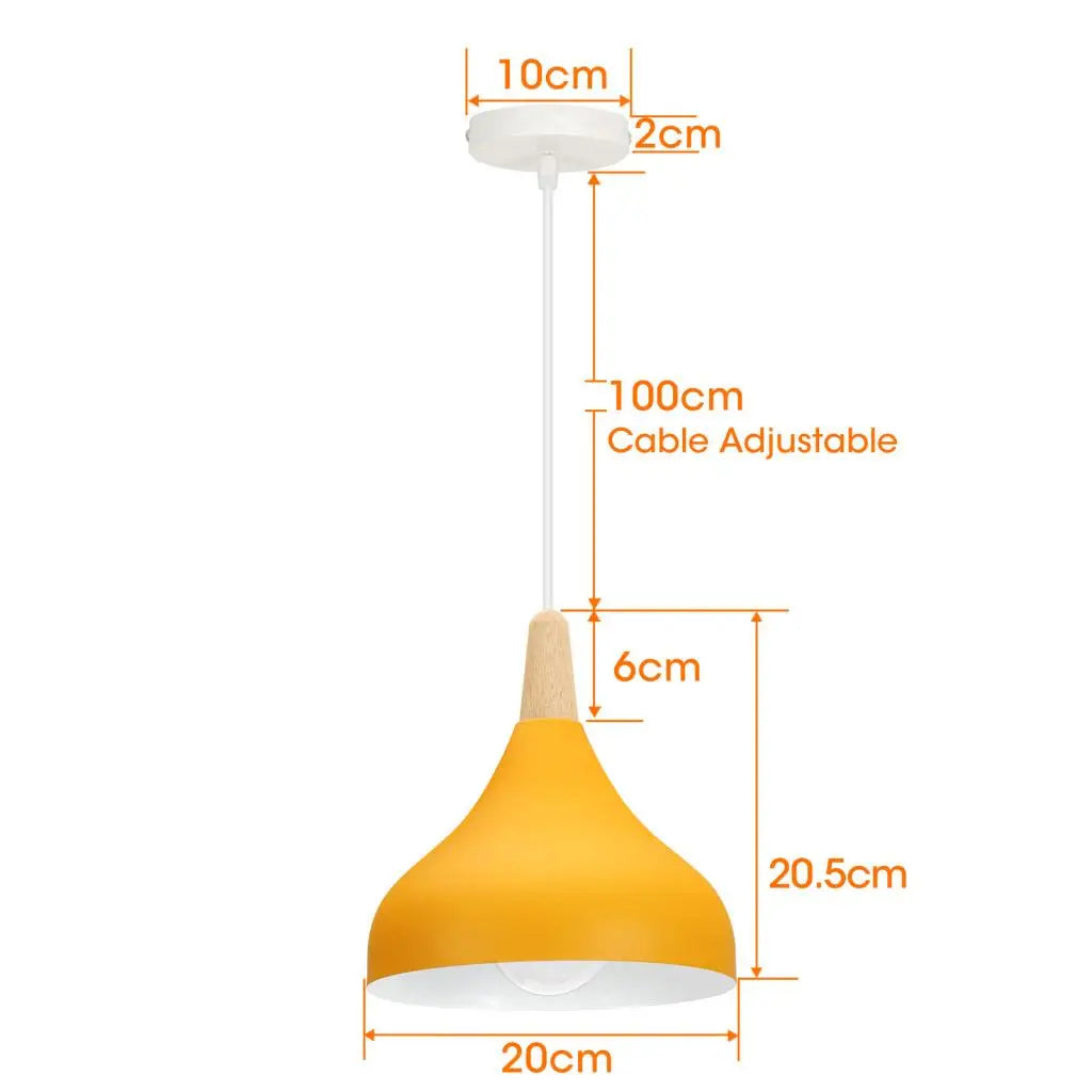 1/3 Heads Pendant Light - Retro Industrial Ceiling Lamp | Kalsten