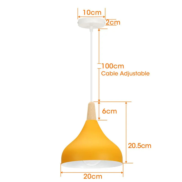 1/3 Heads Pendant Light - Retro Industrial Ceiling Lamp | Kalsten