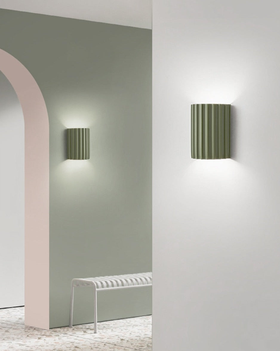 Folding Color Resin LED Wall Light Lamp | Kalsten
