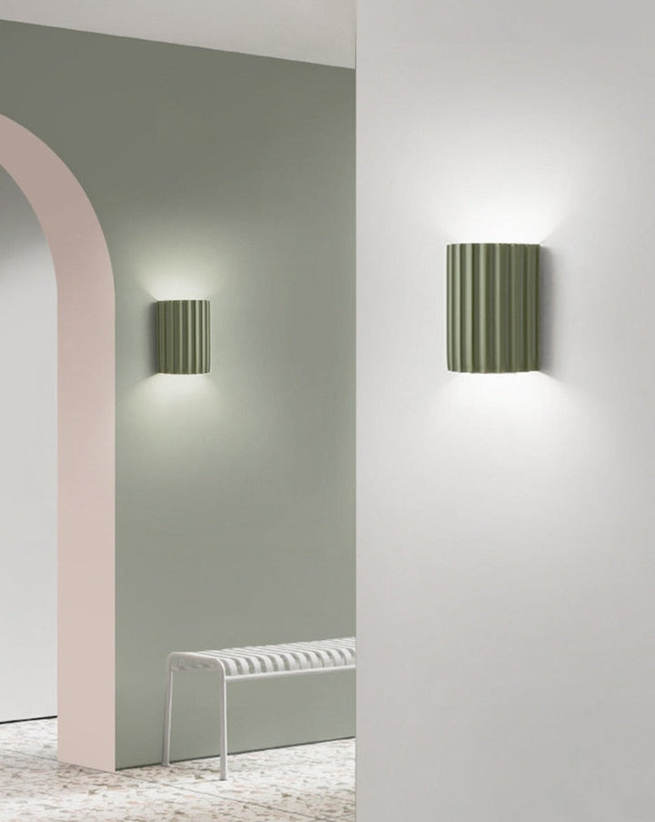 Folding Color Resin LED Wall Light Lamp | Kalsten