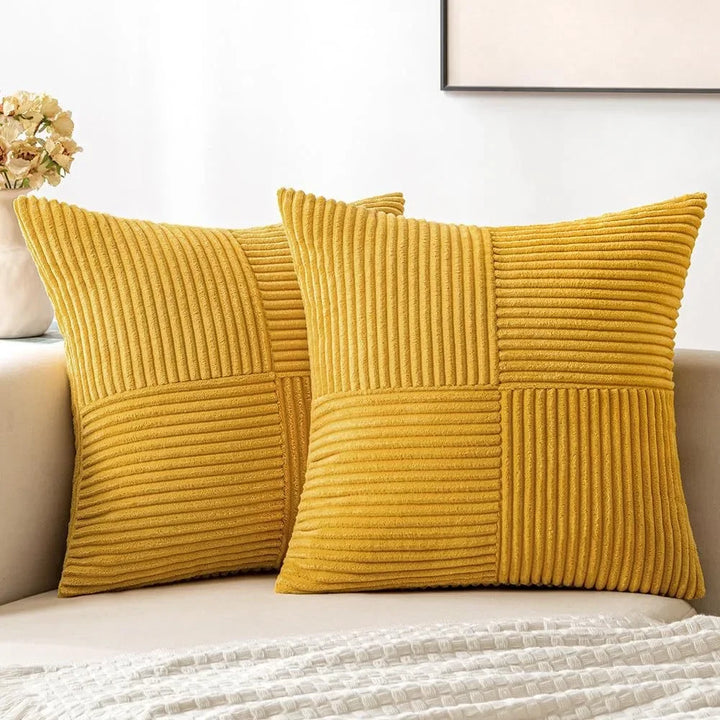Quintessence Cushion Covers - Stylish Cushion Covers Set of 2 for Any Interior Kalsten