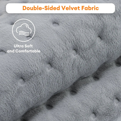 Karnz | ThermaEase Electric Heating Pad | 9 Temperature Settings & 4 Timer Modes | 30x60 cm | Washable & Fast Heating | For Back, Abdomen & Legs