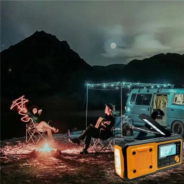 Kalsten | Emergency Radio on Solar Energy & Hand Dynamo – FM/AM Crisis Radio