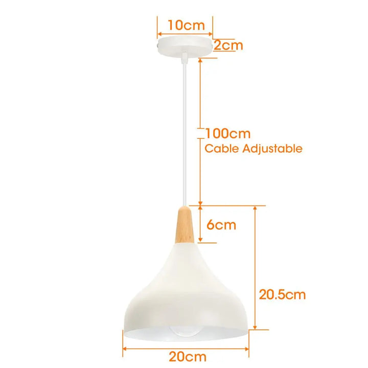 1/3 Heads Pendant Light - Retro Industrial Ceiling Lamp | Kalsten