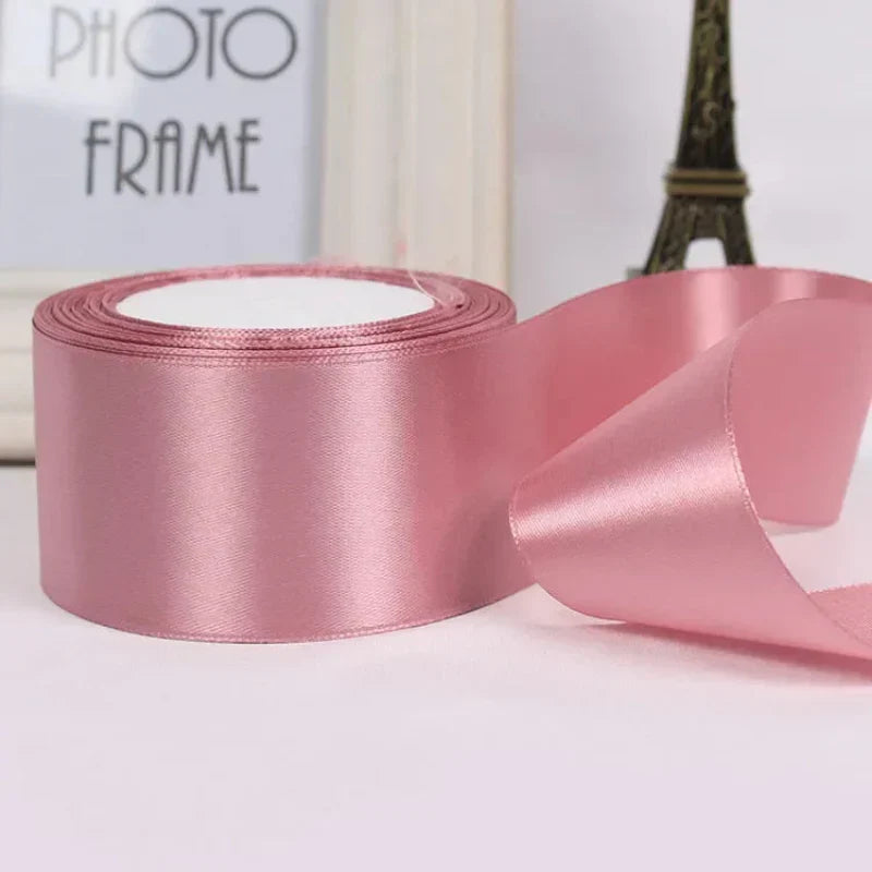 Luxury Satin Gift Wrapping Ribbon – 4-Roll Set