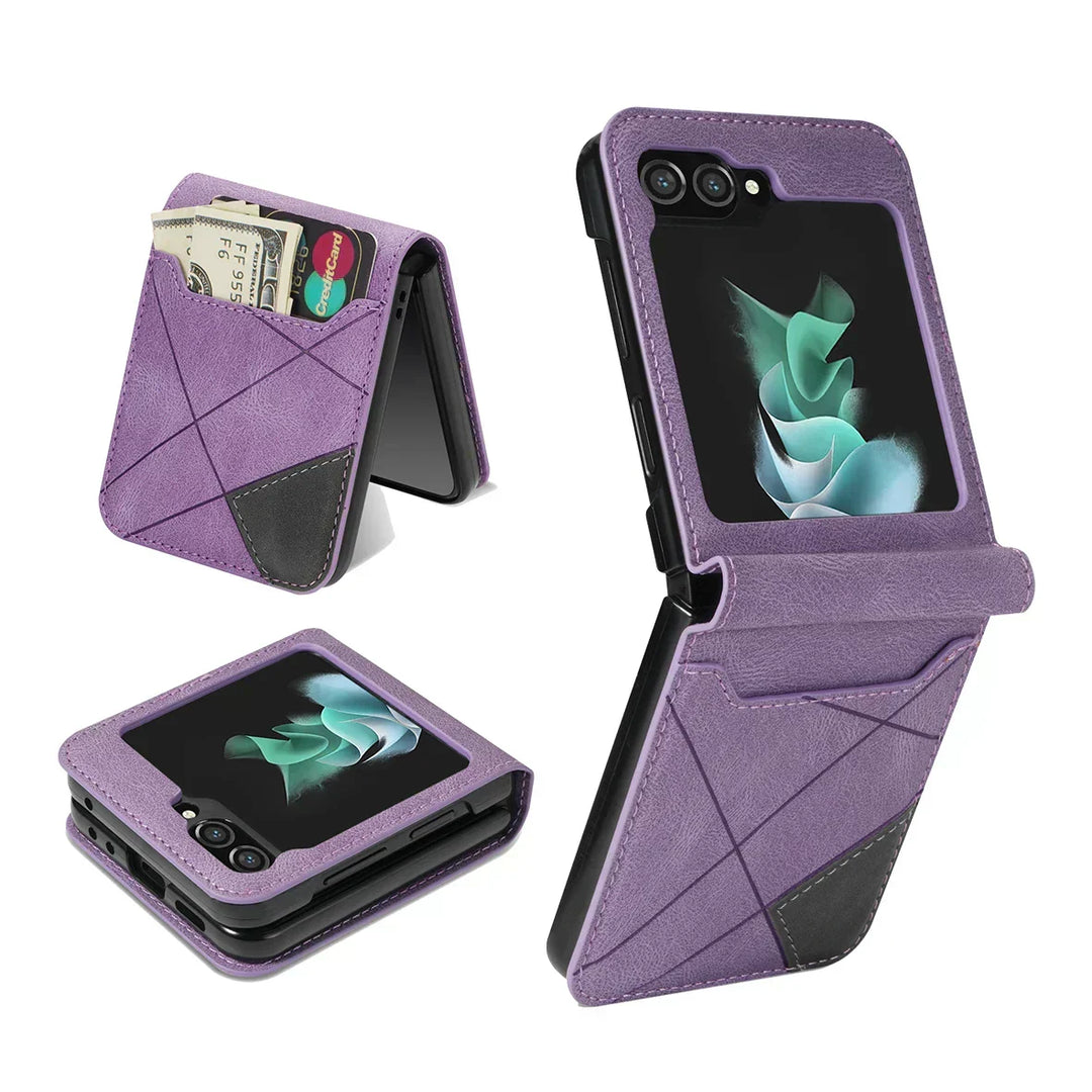 Kalsten | Leather Wallet Case for Samsung Galaxy Z Flip Series