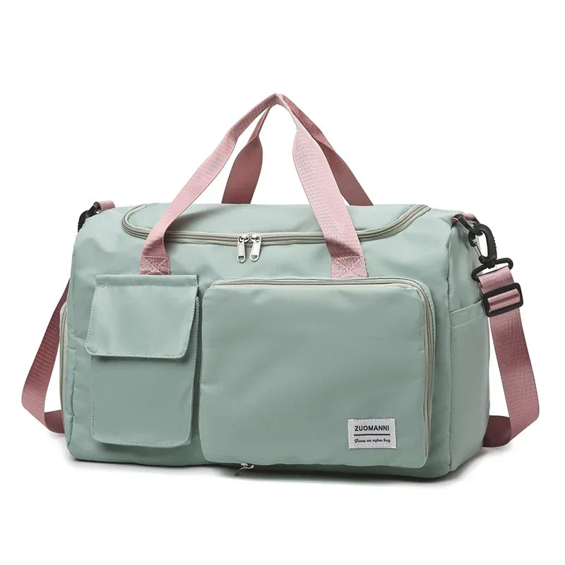 Kalsten | Viontera Travel Bag Women | 35L Weekender with Shoe Compartment | Water Resistant & Flight Approved | Sport & Fitness Bag