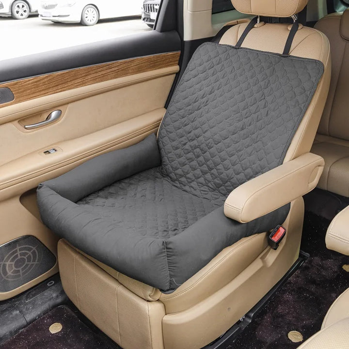 Kalsten | Pawmodo Waterproof Dog Car Seat Cover | Portable Travel Bed for Car | Anti-Soil | For Small & Medium Dogs