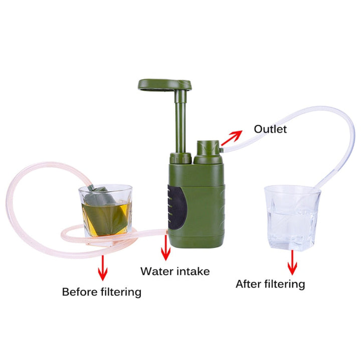 Outdoor Water Filter Camping Survival Tool | Kalsten