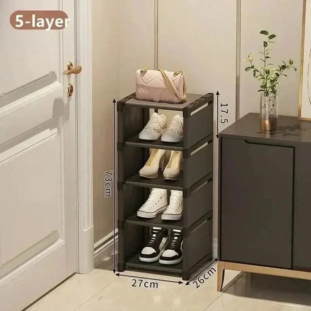 Kalsten | Saving Shoe Rack - Stackable shoe rack for corners and small spaces