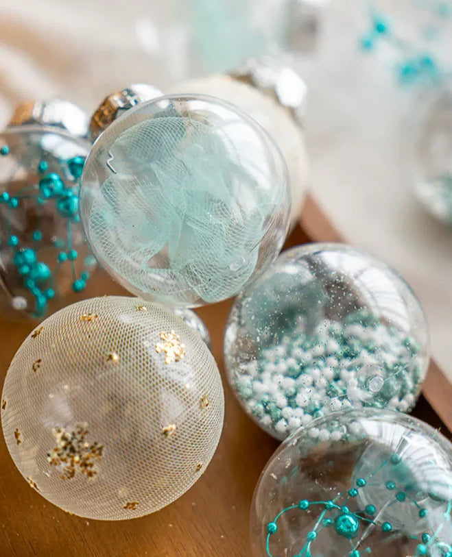 Transparent hollow ball Christmas tree decoration | Kalsten