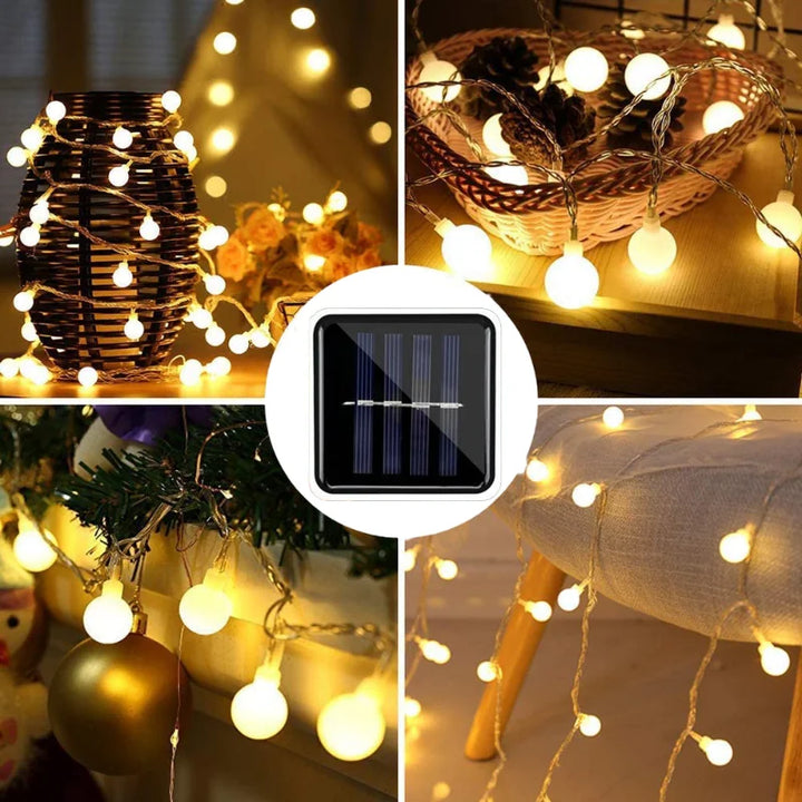 Solar-Powered Party Lights - SolarGlow | Kalsten