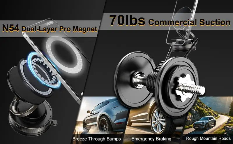 360° Magnetic Car Phone Holder