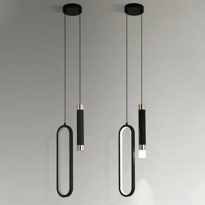 Modern Minimalist LED Pendant Light Chandelier – Adjustable Suspension Lamp for Bedroom, Living Room, and Home Decor | Kalsten
