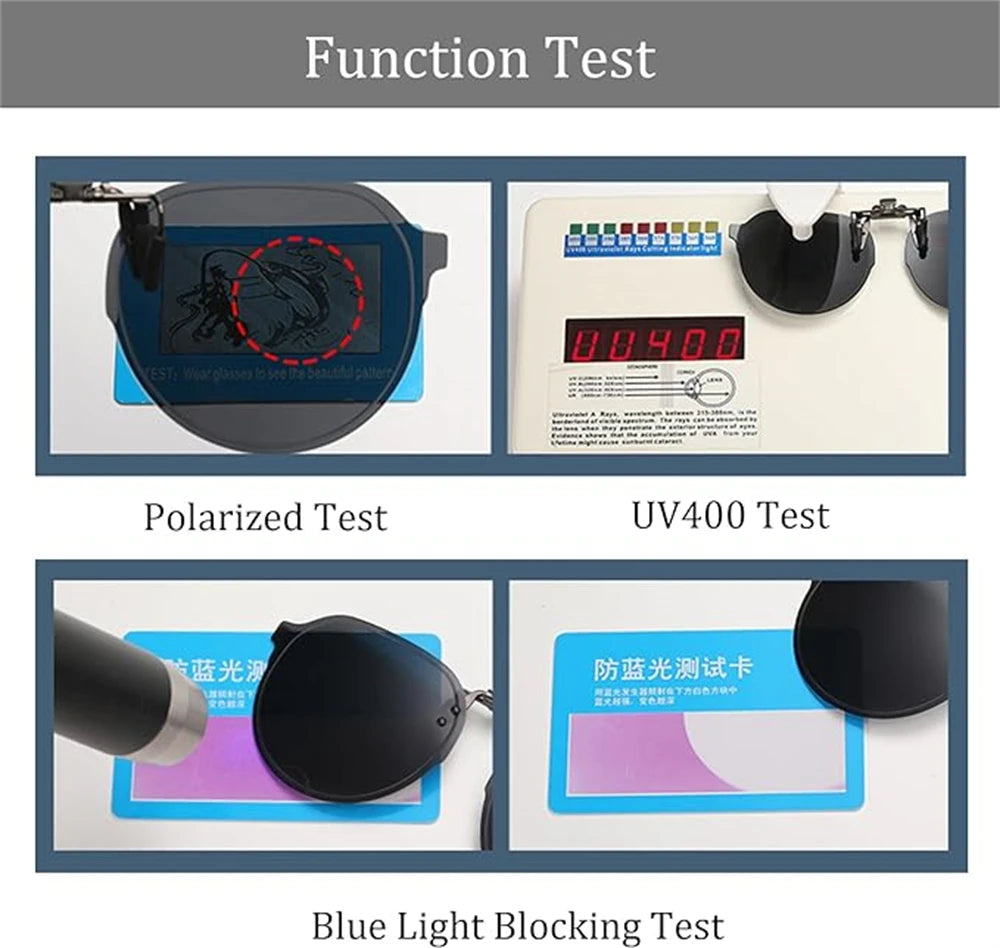 Polarized Clip-On Sunglasses | Kalsten