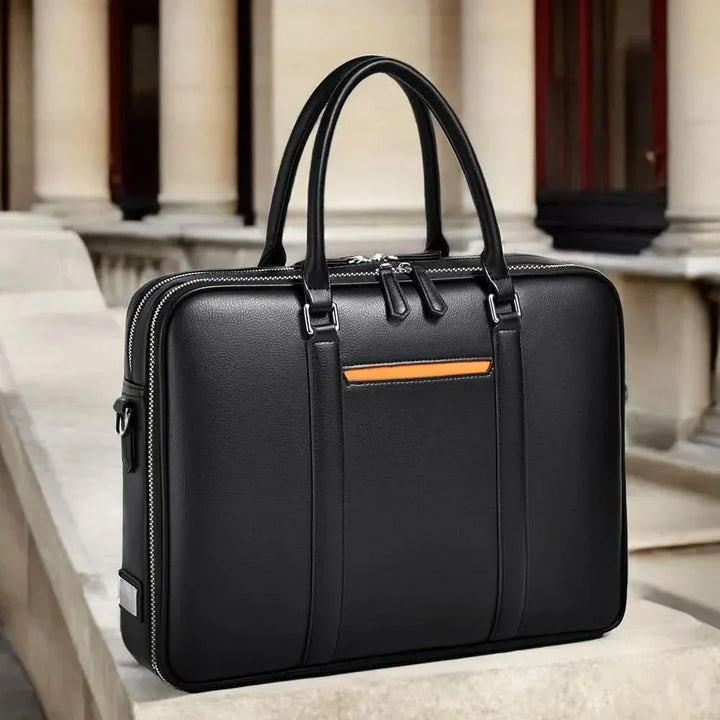 Kalsten | Manhattan Leather Business Laptop Briefcase Crossbody Handbag