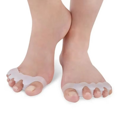 Skanto | Soft Silicone Toe Separators for Bunion Relief and Alignment, 1 Pair