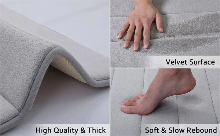 LuxSoft Memory Foam Bath Mat | Kalsten