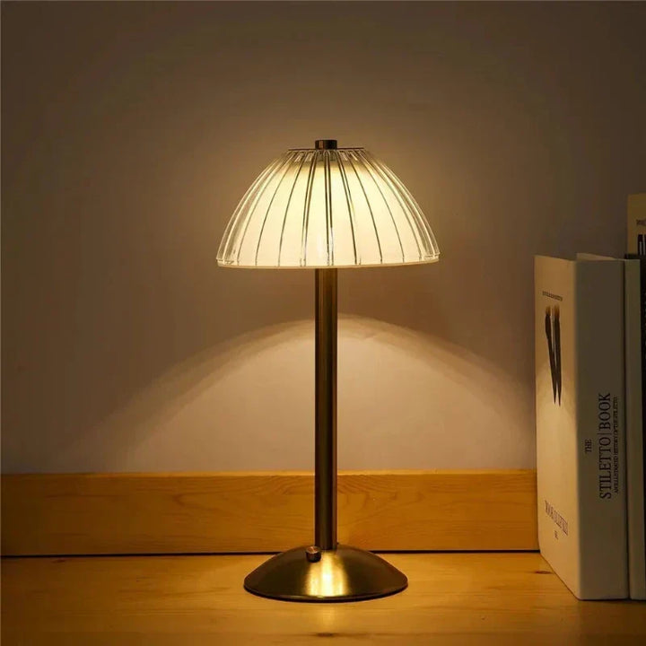 Wireless three-color LED table lamp with dimming function | Kalsten