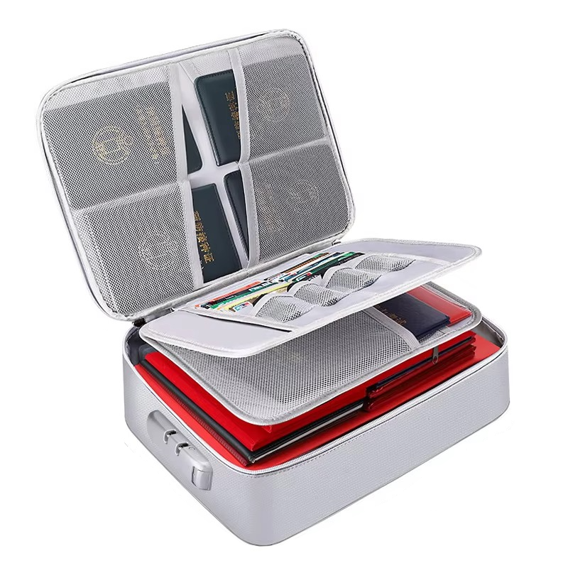 Kalsten | Fireproof and Waterproof Document Organizer Bag – Portable Protective Storage for Travel and Home Security