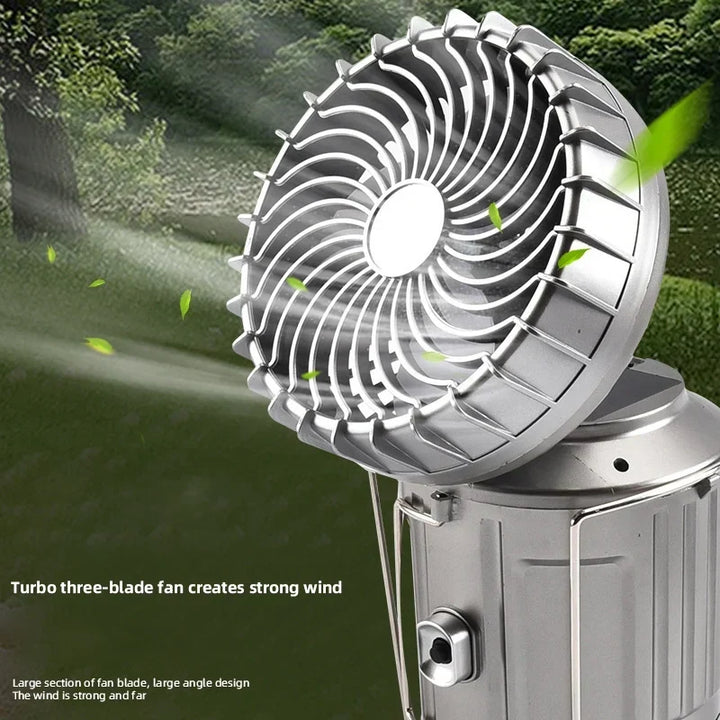 Built-in Fan Fishing LED Tent Lamp | Kalsten