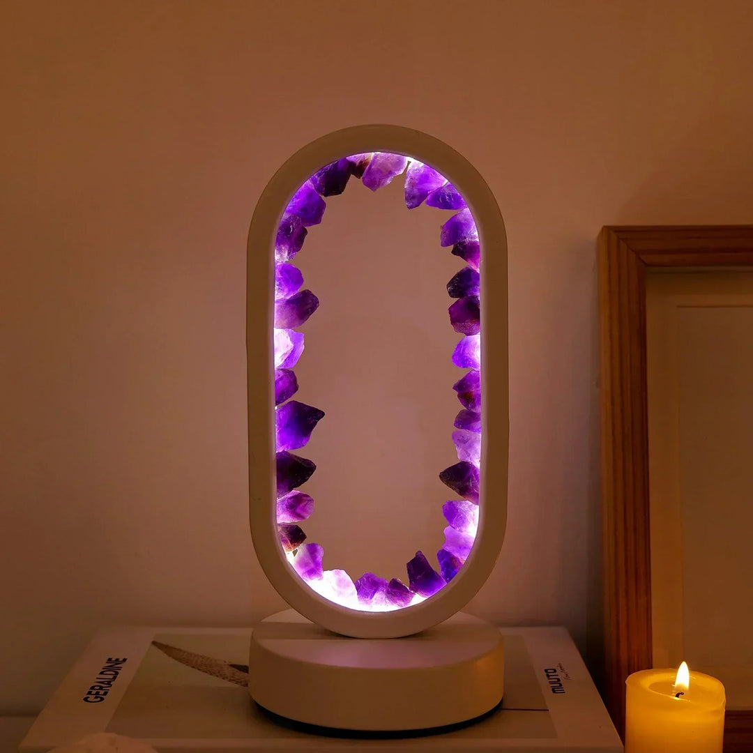 Améthystique – Elegant Natural Crystal Lighting Kalsten