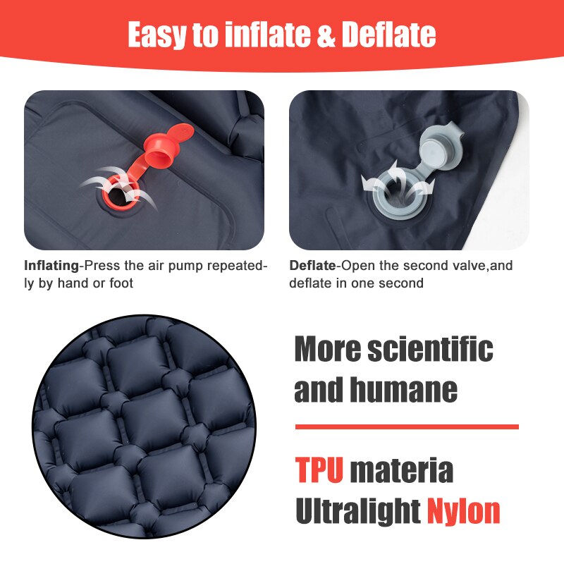 Ultra-Light Outdoor Inflatable Camping Mattress | Kalsten