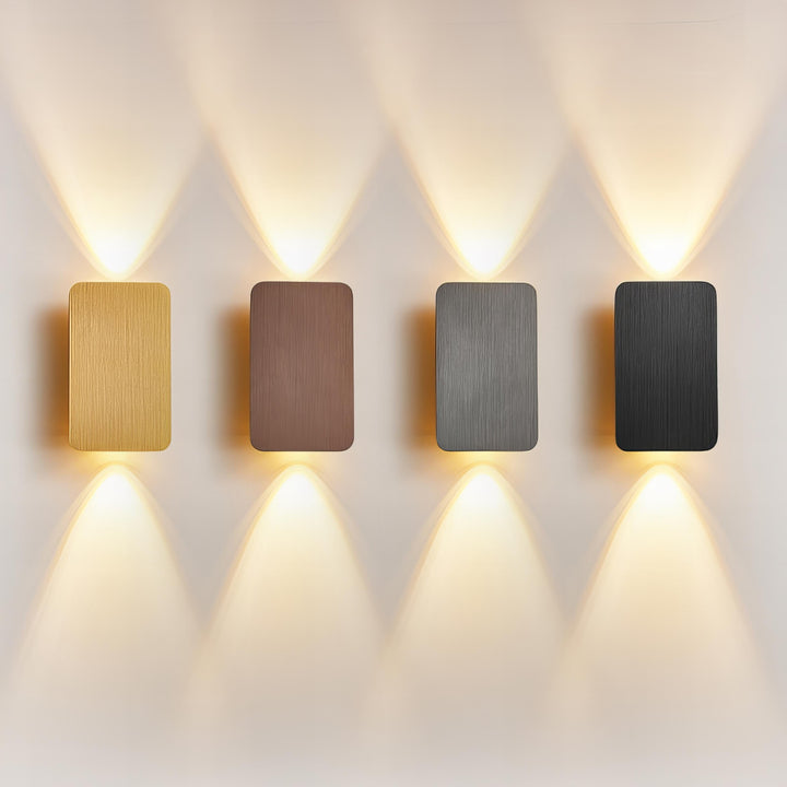 Modern Rectangle Metal Wall Lamp