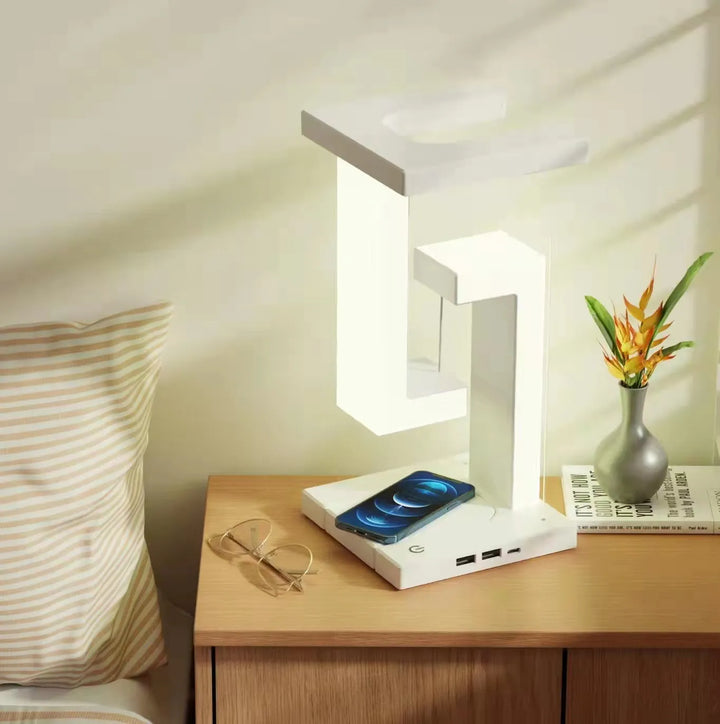 Anti Gravity Orbit Wireless Charging Night Lamp | Kalsten